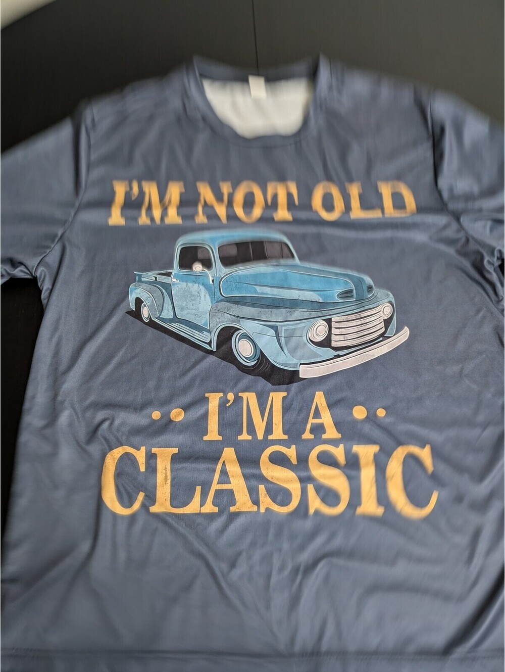 Men's XL Classic Car Graphic T-Shirt - I'm Not Old, I'm a Classic